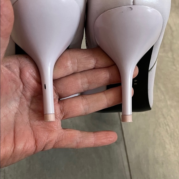 Zara Trafaluc NWOT Leather Light Purple Heeled Boots, Size 39/8.5 - Picture 13 of 13